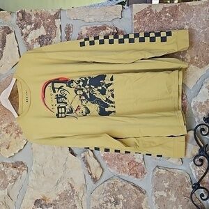 BoxLunch Exclusive Demon Slayer: Kimetsu no Yaiba Checkered Long Sleeve T Sz XXL